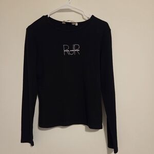 Rocha John Rocha Black Long Sleeve T-Shirt